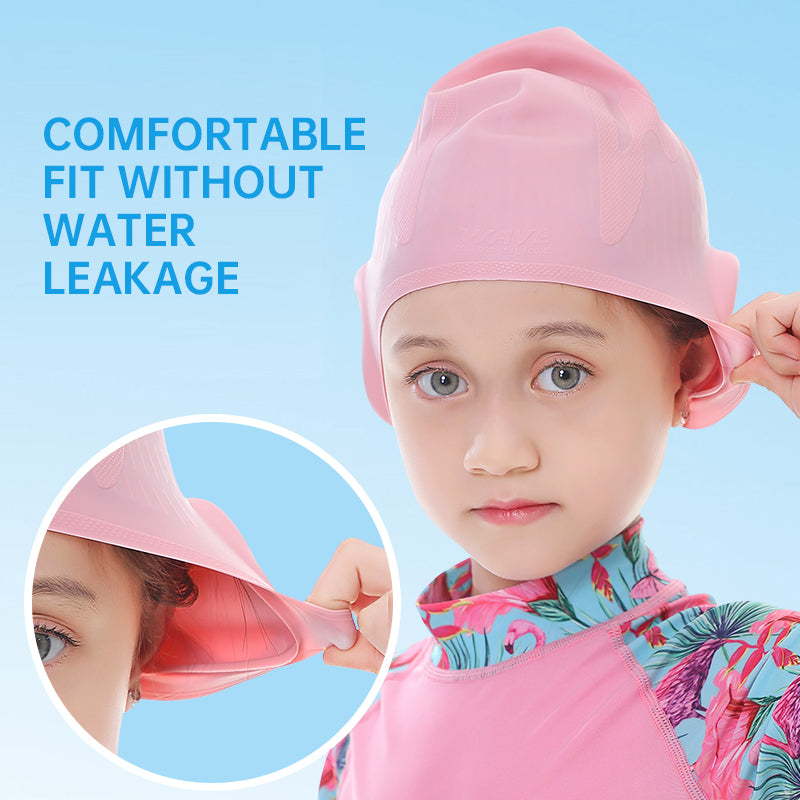 Wholesale Kids Ear Protection Swimming Cap Manufacturer