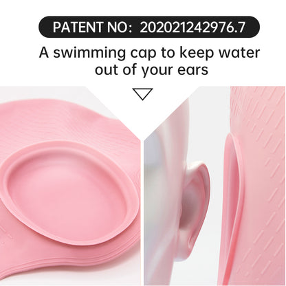 Wholesale Kids Ear Protection Swimming Cap Manufacturer