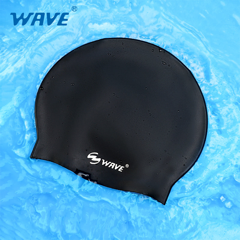 New Wave Swim Cap - Silicone (Pink)