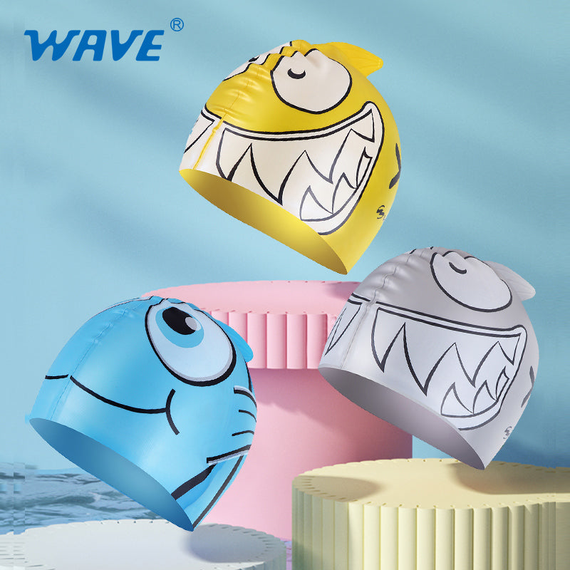 Wholesale Kids Cartoon Silicone Swimming Cap Supplier