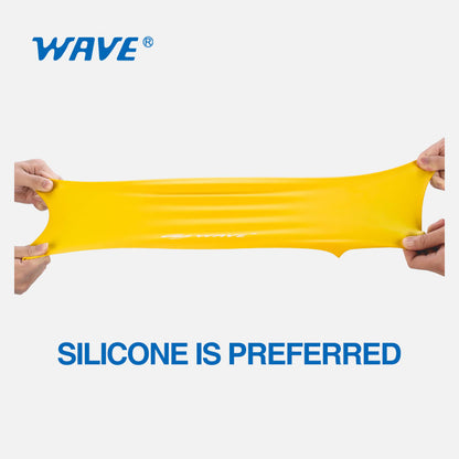 Custom Adult Silicone Long Hair Swim Cap Printing Logo Supplier