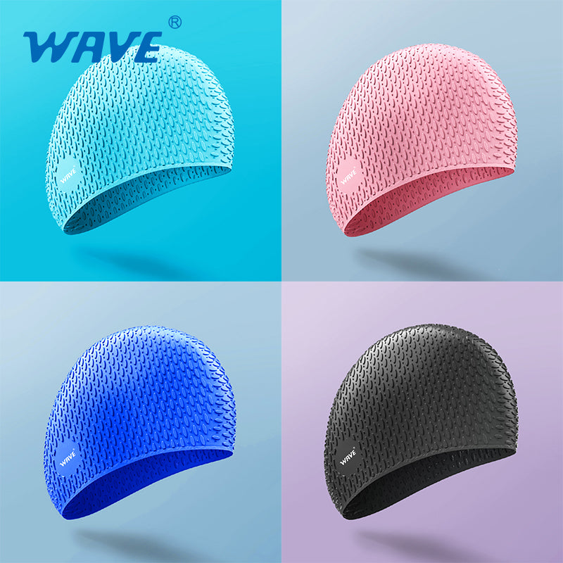 Bulk  Silicone Long Hair Swim Cap Wholesale Supplier